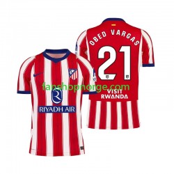 Billige Fotballdrakter Atlético Madrid Obed Vargas 21 Herre Hjemmedrakt 2026-2027 Kortermet
