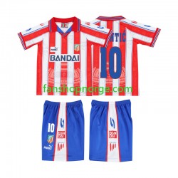 Billige Fotballdrakter Atlético Madrid PANTIC 10 1996 1997 Retro Barn Hjemmedrakt Kortermet
