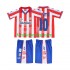 Billige Fotballdrakter Atlético Madrid PANTIC 10 1996 1997 Retro Barn Hjemmedrakt Kortermet