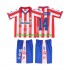 Billige Fotballdrakter Atlético Madrid SIMEONE 14 1996 1997 Retro Barn Hjemmedrakt Kortermet