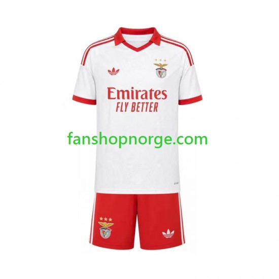 Billige Fotballdrakter Benfica Barn Bortedrakt 2026-2027 Kortermet
