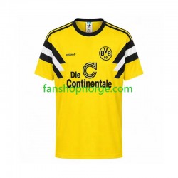 Billige Fotballdrakter Borussia Dortmund 1989 Retro Herre Hjemmedrakt Kortermet