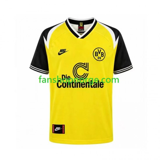 Billige Fotballdrakter Borussia Dortmund 1995 Retro Herre Hjemmedrakt Kortermet