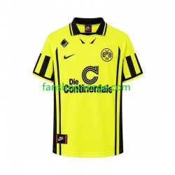 Billige Fotballdrakter Borussia Dortmund 1996 Retro Herre Hjemmedrakt Kortermet