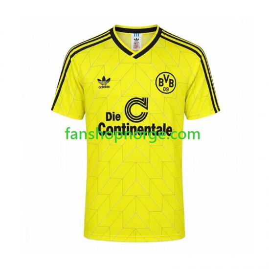 Billige Fotballdrakter Borussia Dortmund Retro Herre Hjemmedrakt 1998 Kortermet