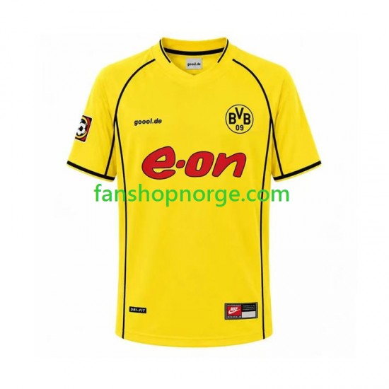 Billige Fotballdrakter Borussia Dortmund Retro Herre Hjemmedrakt 2002 Kortermet
