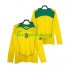Billige Fotballdrakter Brasil Retro Herre Hjemmedrakt 2004 Langermet