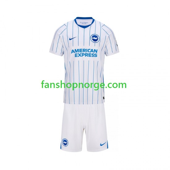 Billige Fotballdrakter Brighton Hove Albion Barn Bortedrakt 2026-2027 Kortermet