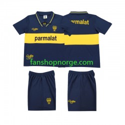 Billige Fotballdrakter CA Boca Juniors 1993 1995 Retro Barn Hjemmedrakt Kortermet