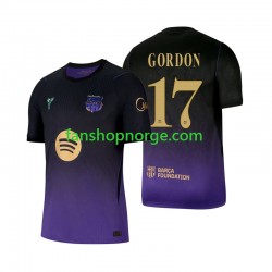 Billige Fotballdrakter FC Barcelona Anthony Gordon 17 Herre Bortedrakt 2026-2027 Kortermet