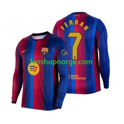 Billige Fotballdrakter FC Barcelona Ferran Torres 7 Herre Hjemmedrakt 2026-2027 Langermet
