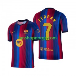 Billige Fotballdrakter FC Barcelona Ferran Torres 7 Herre Hjemmedrakt 2026-2027 Kortermet