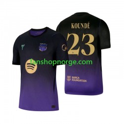 Billige Fotballdrakter FC Barcelona Jules Kounde 23 Herre Bortedrakt 2026-2027 Kortermet