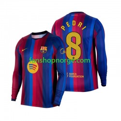 Billige Fotballdrakter FC Barcelona Pedri 8 Herre Hjemmedrakt 2026-2027 Langermet
