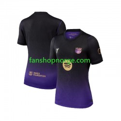 Billige Fotballdrakter FC Barcelona Dame Bortedrakt 2026-2027 Kortermet