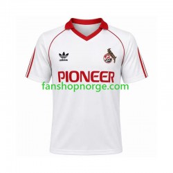 Billige Fotballdrakter FC Köln 1980 1981 Retro Herre Hjemmedrakt Kortermet