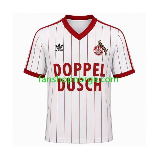 Billige Fotballdrakter FC Köln 1982 1983 Retro Herre Hjemmedrakt Kortermet