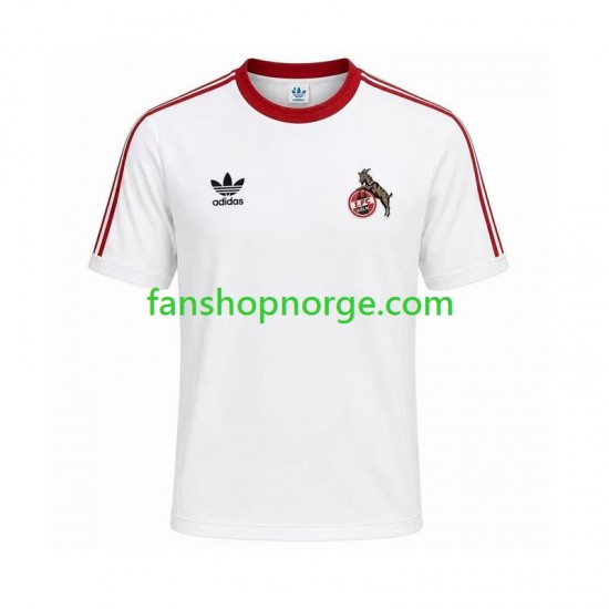 Billige Fotballdrakter FC Köln 1986 1987 Retro Herre Hjemmedrakt Kortermet