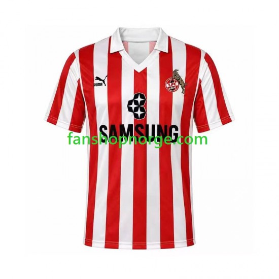 Billige Fotballdrakter FC Köln 1988 1989 Retro Herre Tredjedrakt Kortermet