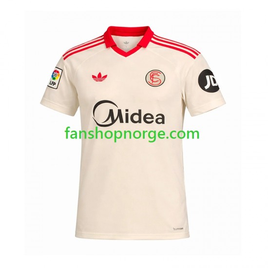 Billige Fotballdrakter Sevilla FC Retro Herre Hjemmedrakt 2025-2026 Kortermet