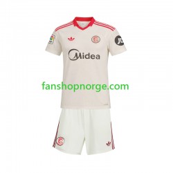 Billige Fotballdrakter Sevilla FC Retro Barn Hjemmedrakt 2025-2026 Kortermet