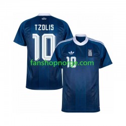Billige Fotballdrakter Hellas Christos Tzolis 17 Herre Bortedrakt 2026-2027 Kortermet