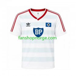 Billige Fotballdrakter Hamburger SV 1986 Retro Herre Bortedrakt Kortermet
