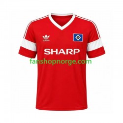 Billige Fotballdrakter Hamburger SV 1988 Retro Herre Bortedrakt Kortermet