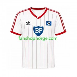 Billige Fotballdrakter Hamburger SV 1984 Retro Herre Hjemmedrakt Kortermet