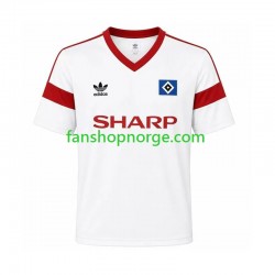 Billige Fotballdrakter Hamburger SV 1988 Retro Herre Hjemmedrakt Kortermet