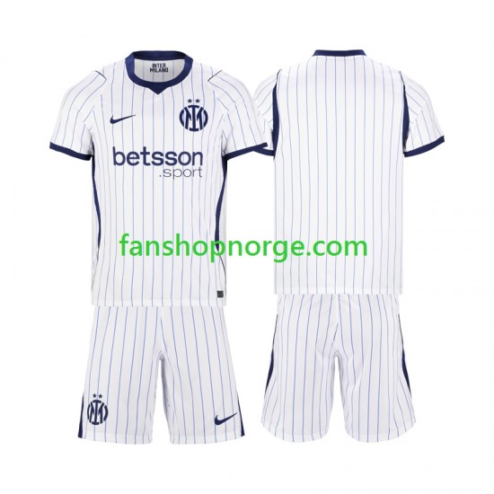 Billige Fotballdrakter Inter Milan Barn Bortedrakt 2026-2027 Kortermet