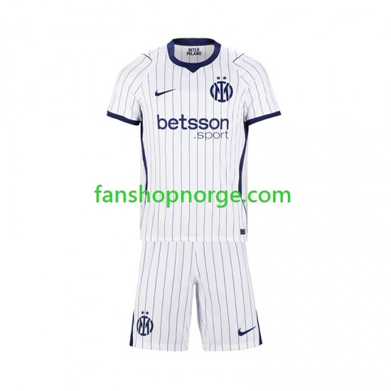 Billige Fotballdrakter Inter Milan Barn Bortedrakt 2026-2027 Kortermet
