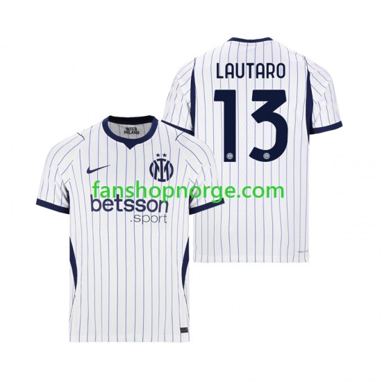 Billige Fotballdrakter Inter Milan Lautaro Martinez 13 Herre Bortedrakt 2026-2027 Kortermet