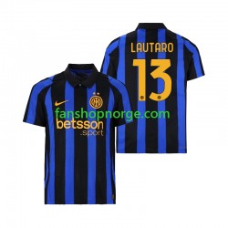 Billige Fotballdrakter Inter Milan Lautaro Martinez 13 Herre Hjemmedrakt 2026-2027 Kortermet