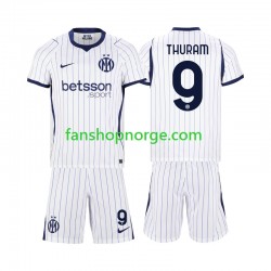 Billige Fotballdrakter Inter Milan Marcus Thuram 9 Barn Bortedrakt 2026-2027 Kortermet