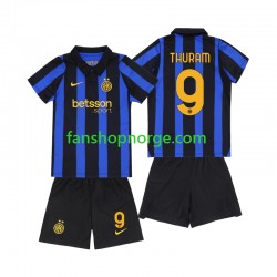 Billige Fotballdrakter Inter Milan Marcus Thuram 9 Barn Hjemmedrakt 2026-2027 Kortermet