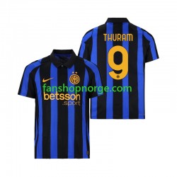 Billige Fotballdrakter Inter Milan Marcus Thuram 9 Herre Hjemmedrakt 2026-2027 Kortermet