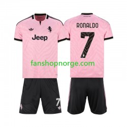 Billige Fotballdrakter Juventus Cristiano Ronaldo 7 Barn Bortedrakt 2026-2027 Kortermet