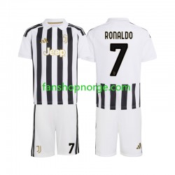 Billige Fotballdrakter Juventus Cristiano Ronaldo 7 Barn Hjemmedrakt 2026-2027 Kortermet
