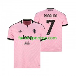 Billige Fotballdrakter Juventus Cristiano Ronaldo 7 Herre Bortedrakt 2026-2027 Kortermet