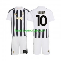 Billige Fotballdrakter Juventus Kenan Yildiz 10 Barn Hjemmedrakt 2026-2027 Kortermet
