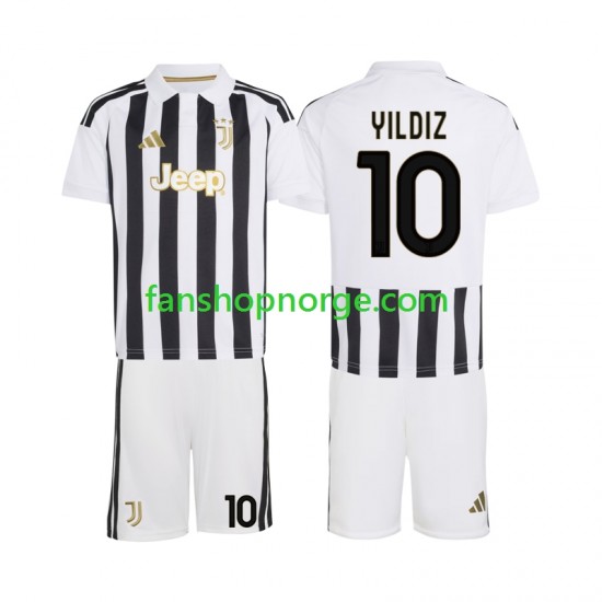 Billige Fotballdrakter Juventus Kenan Yildiz 10 Barn Hjemmedrakt 2026-2027 Kortermet