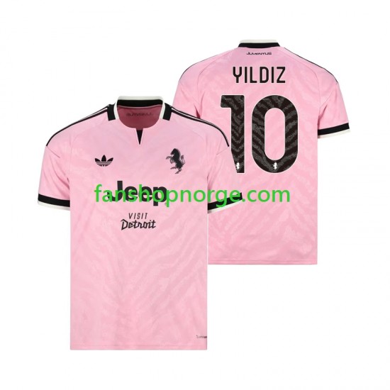 Billige Fotballdrakter Juventus Kenan Yildiz 10 Herre Bortedrakt 2026-2027 Kortermet