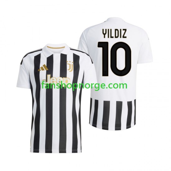 Billige Fotballdrakter Juventus Kenan Yildiz 10 Herre Hjemmedrakt 2026-2027 Kortermet