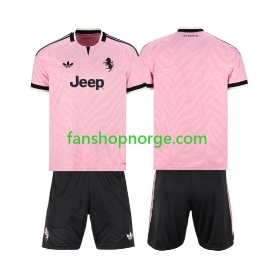 Billige Fotballdrakter Juventus Barn Bortedrakt 2026-2027 Kortermet