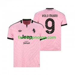 Billige Fotballdrakter Juventus Randal Kolo Muani 9 Herre Bortedrakt 2026-2027 Kortermet