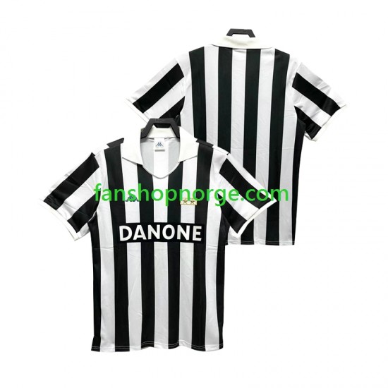 Billige Fotballdrakter Juventus 1992 Retro Herre Hjemmedrakt 1994 Kortermet