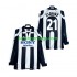 Billige Fotballdrakter Juventus ZIDANE 21 1997 Retro Herre Hjemmedrakt 1998 Langermet