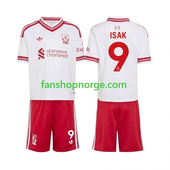 Billige Fotballdrakter Liverpool Alexander Isak 9 Barn Bortedrakt 2026-2027 Kortermet
