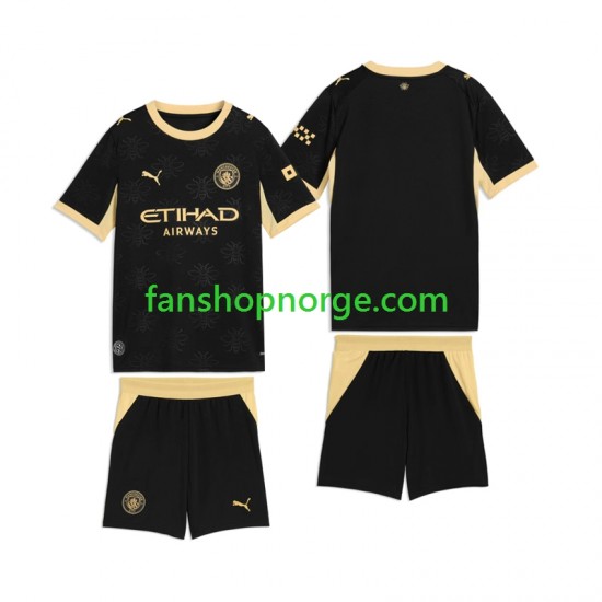 Billige Fotballdrakter Manchester City Barn Bortedrakt 2026-2027 Kortermet